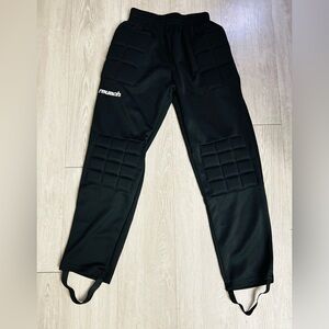 Black Reusch Alex Goalkeeper Pants, Sz YL